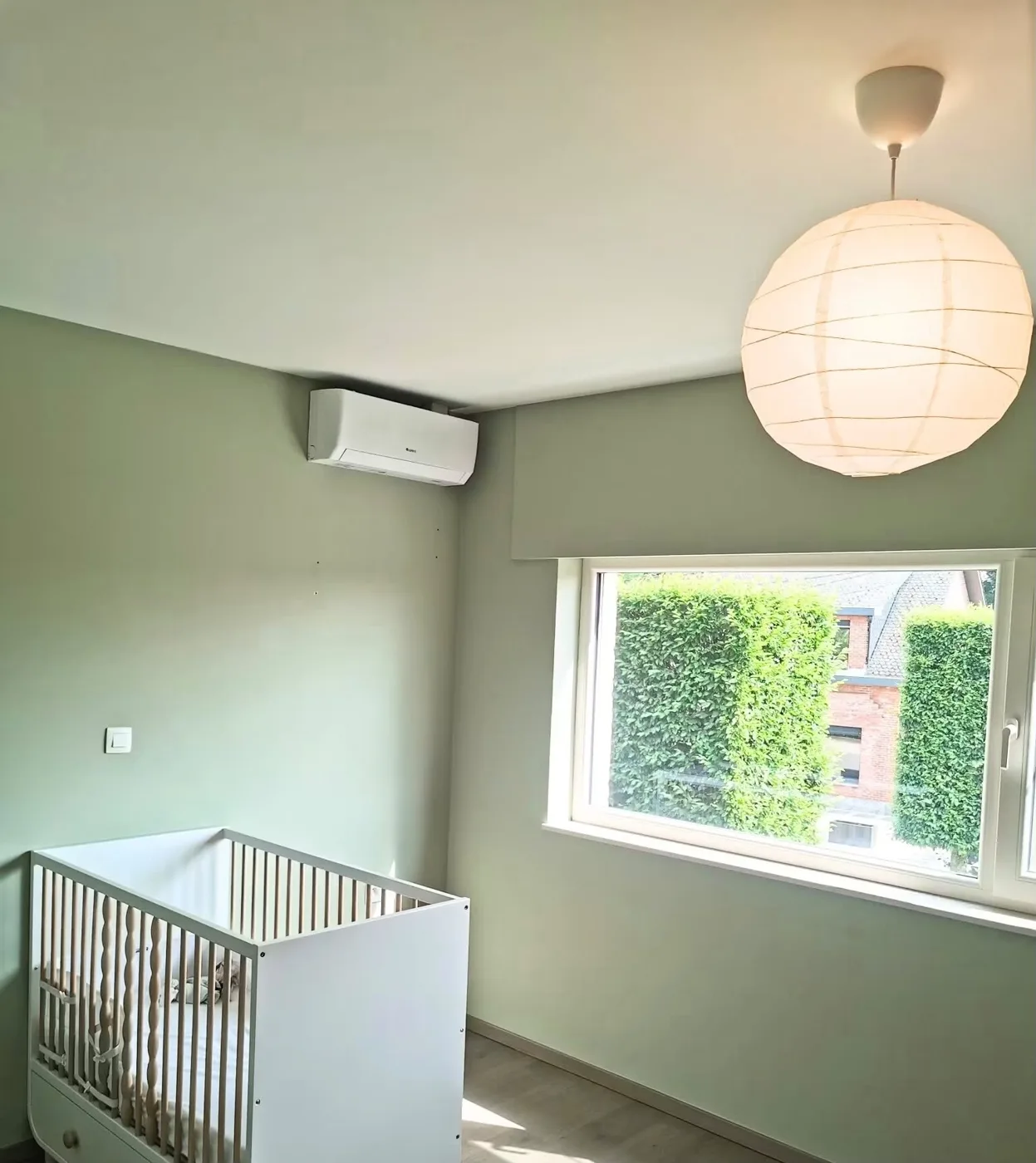Referentie CND Energy: wandunit in een kamer