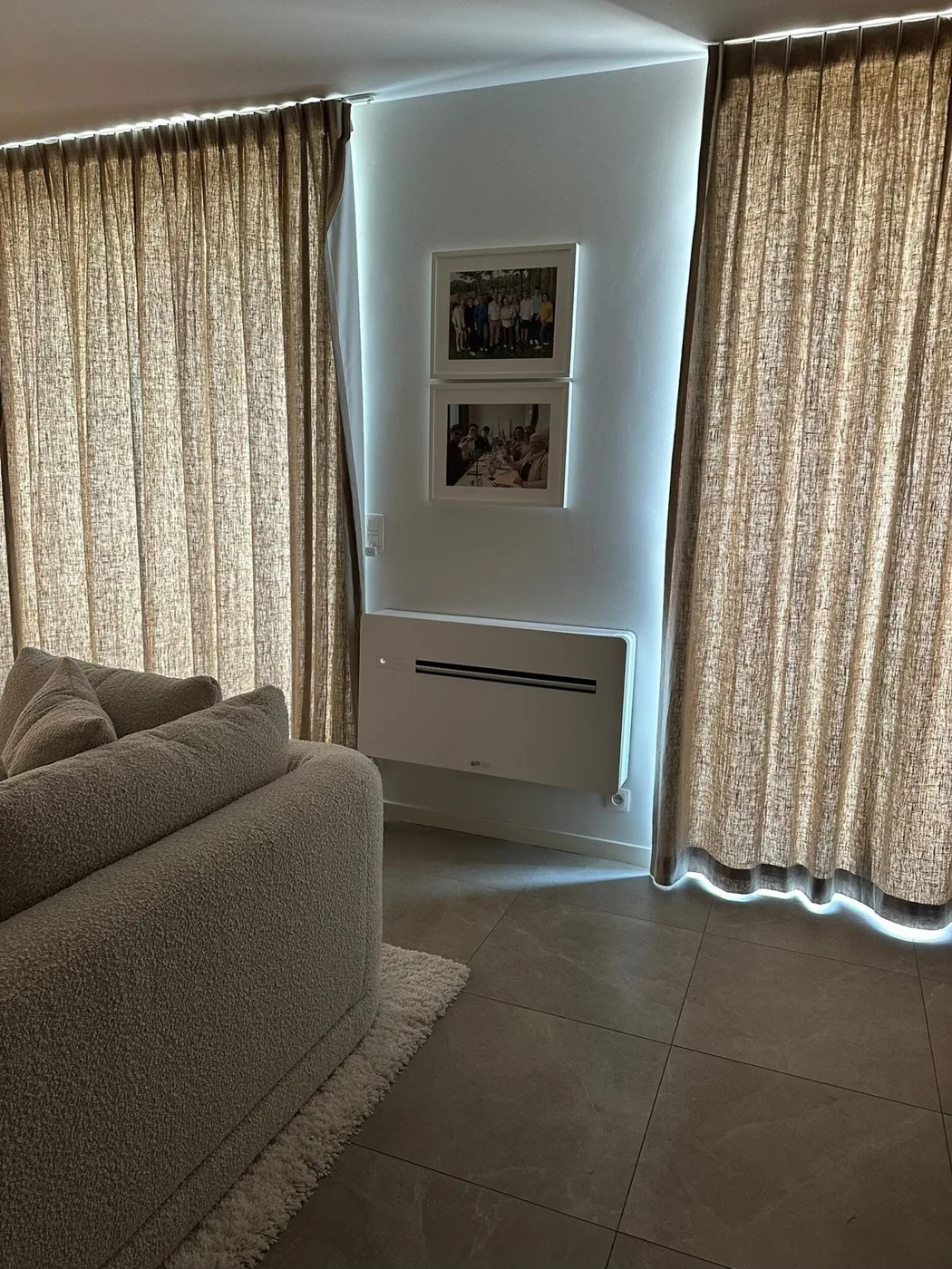 Referentie CND Energy: binnenunit in de woonkamer