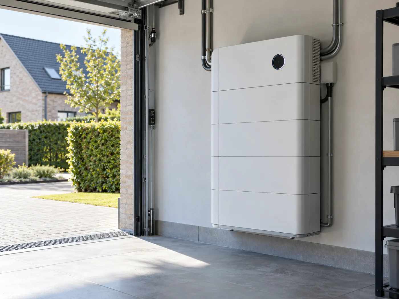Referentie CND Energy: sigenergy-thuisbatterij in de garage