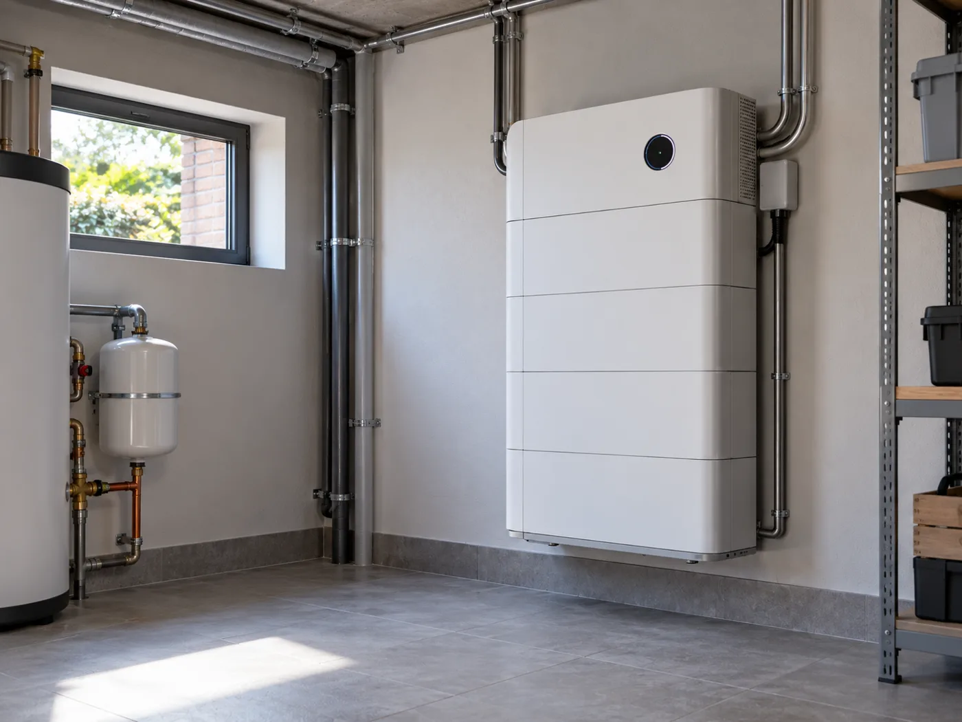 Referentie CND Energy: sigenergy-thuisbatterij in de berging
